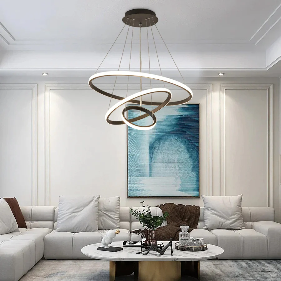 halo chandelier hanging pendant